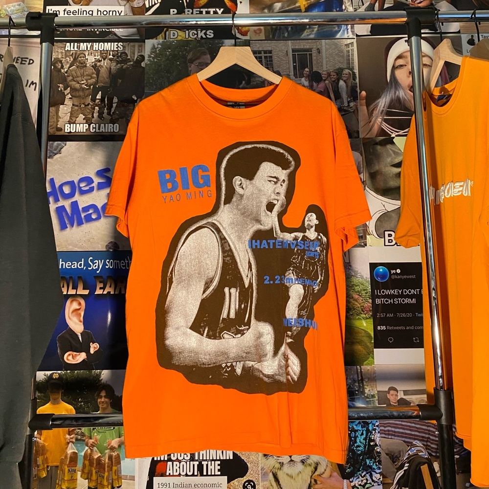 Unreal double sided Yao Ming shirt